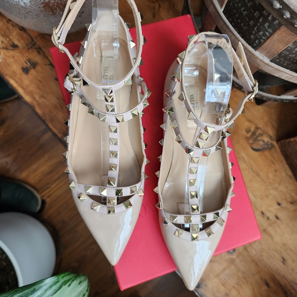 Valentino cream ballet flats - Picture 4 of 4